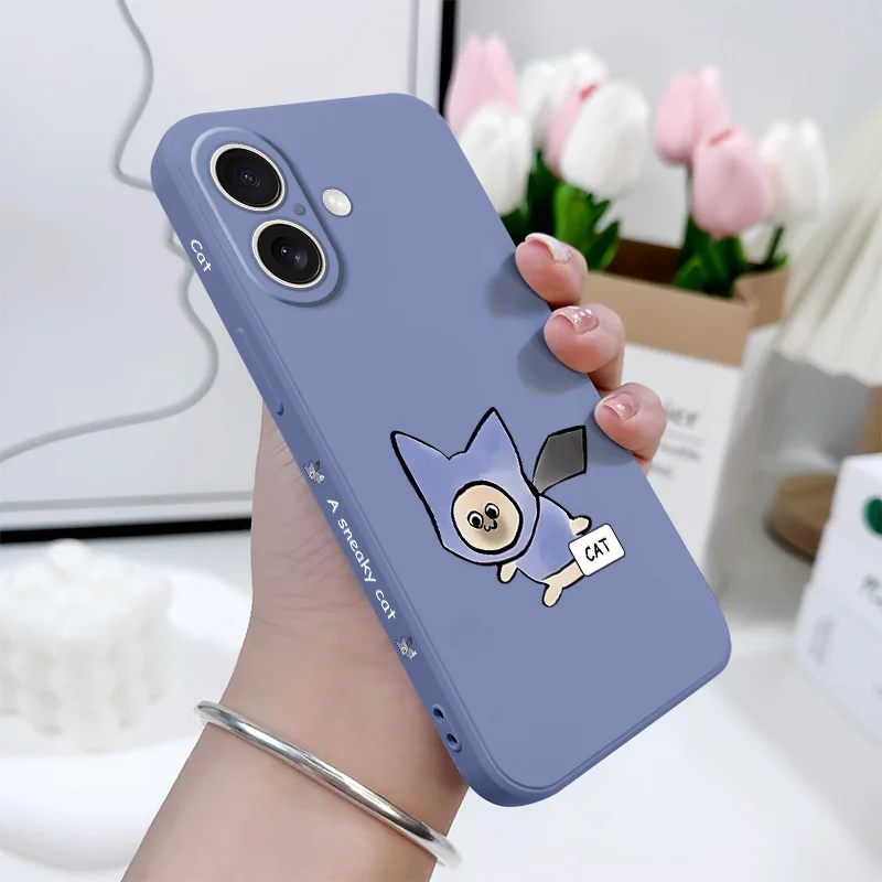 Cute Hunter Phone Case For iPhone 16 16e 15 14 13 12 11 X XR XS Plus Pro Max Mini Silicone Cover