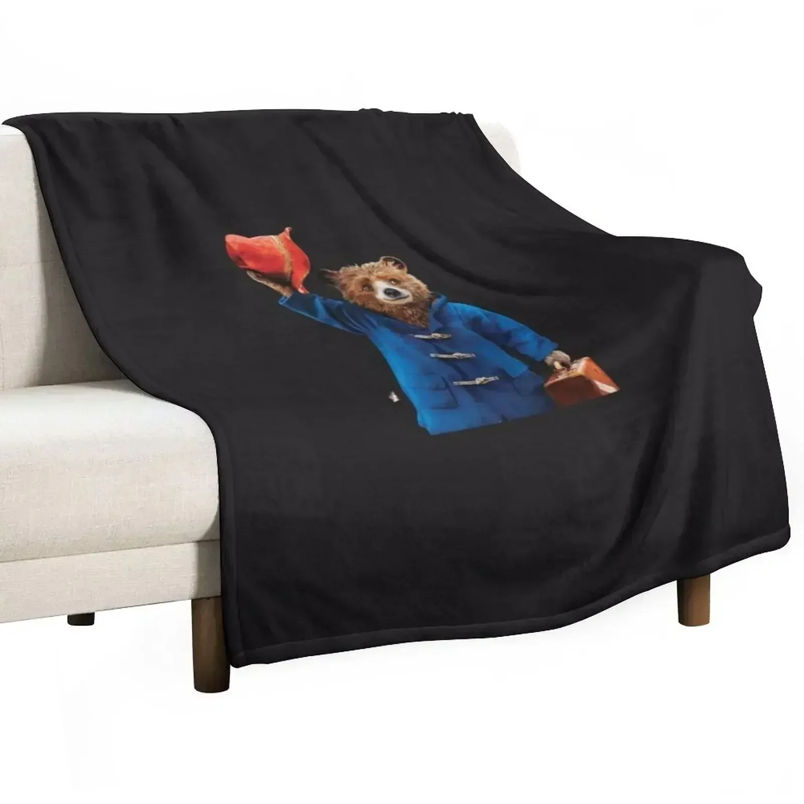 

paddington bear Throw Blanket funny gift Sofa Throw Blankets