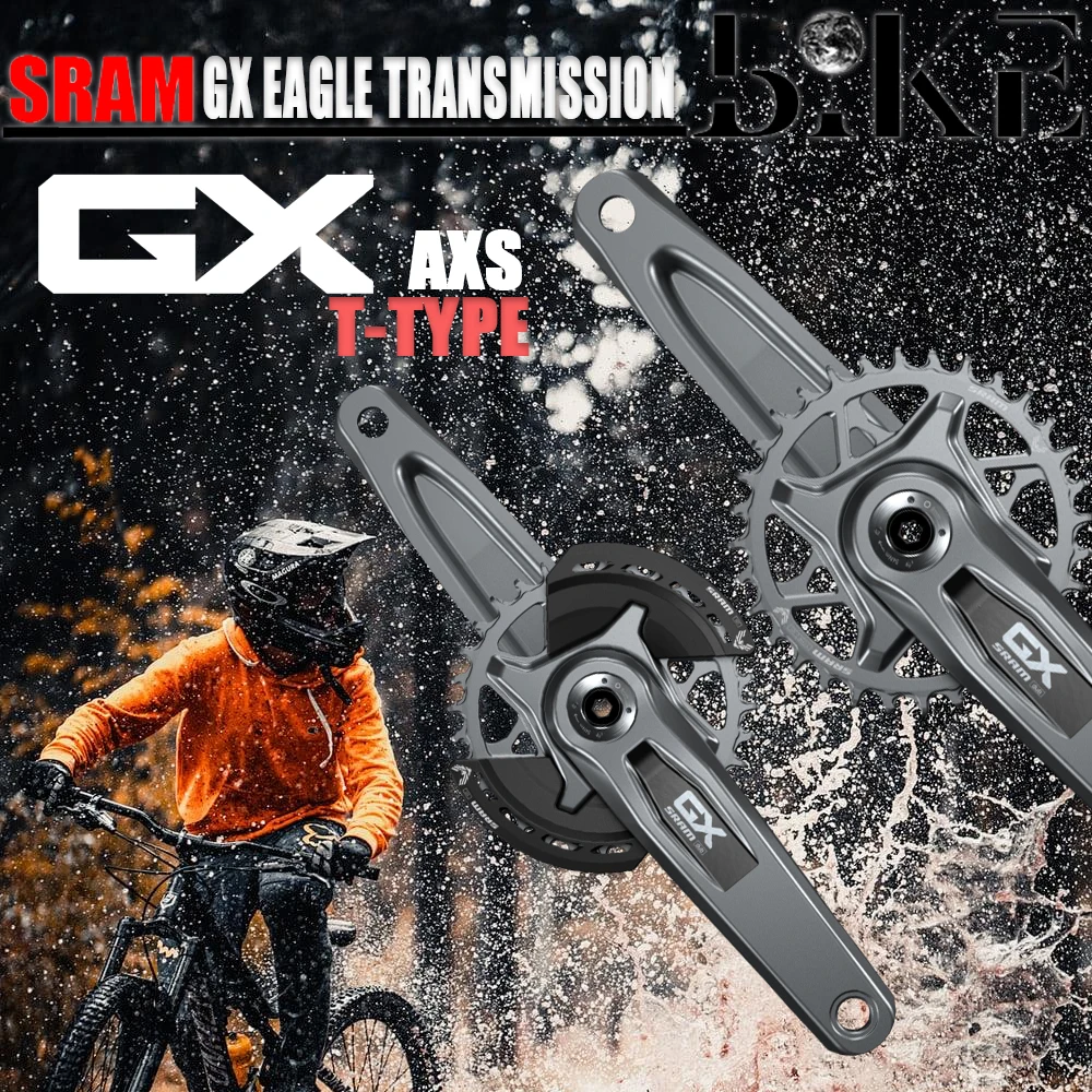 2024 Original SRAM GX Eagle AXS Transmission DUB Crankset 34T 170mm  175mm T TYPE  Bashguards Wide Bottom Bicycle Accessories