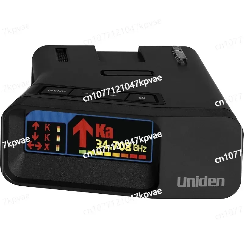 Uniden R7 Ultra Long Range Lase, Built-in GPS with Real-Time Alerts, Dual Antenna Smart Hardwired Kit with Directional Arrows