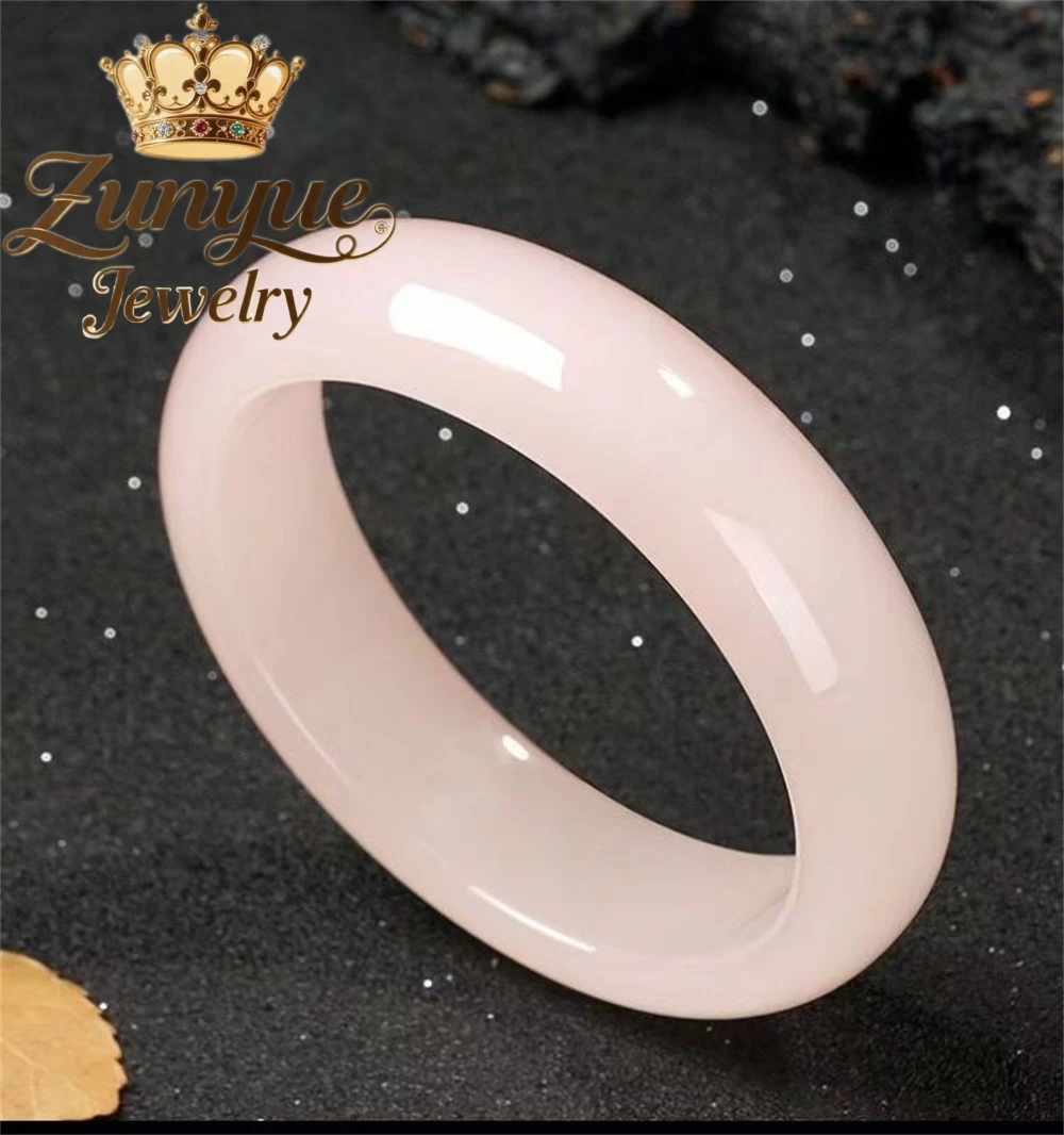 

Natural Hetian Jade Lotus Pink Color Jade Bracelet Luxury Quality Jewelry Best Selling Handicraft Fashion Jewelry Exquisite Gift