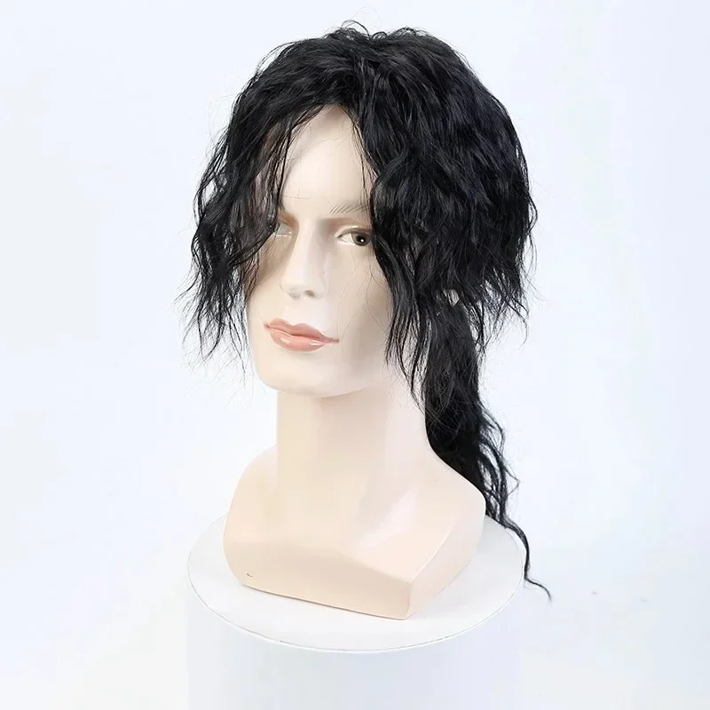 Michael Jackson Wigs Thriller Dangerous History Billie Jean Beat IT Smooth Criminal BAD Prefromance Party Cosplay Costume Prop