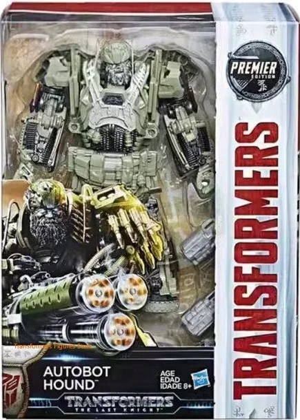 In Stock Transformers Movie 5 American Version TLK Class V Hound Collect Figure Anime Robot Anime Action Models Kid Toys Gifts