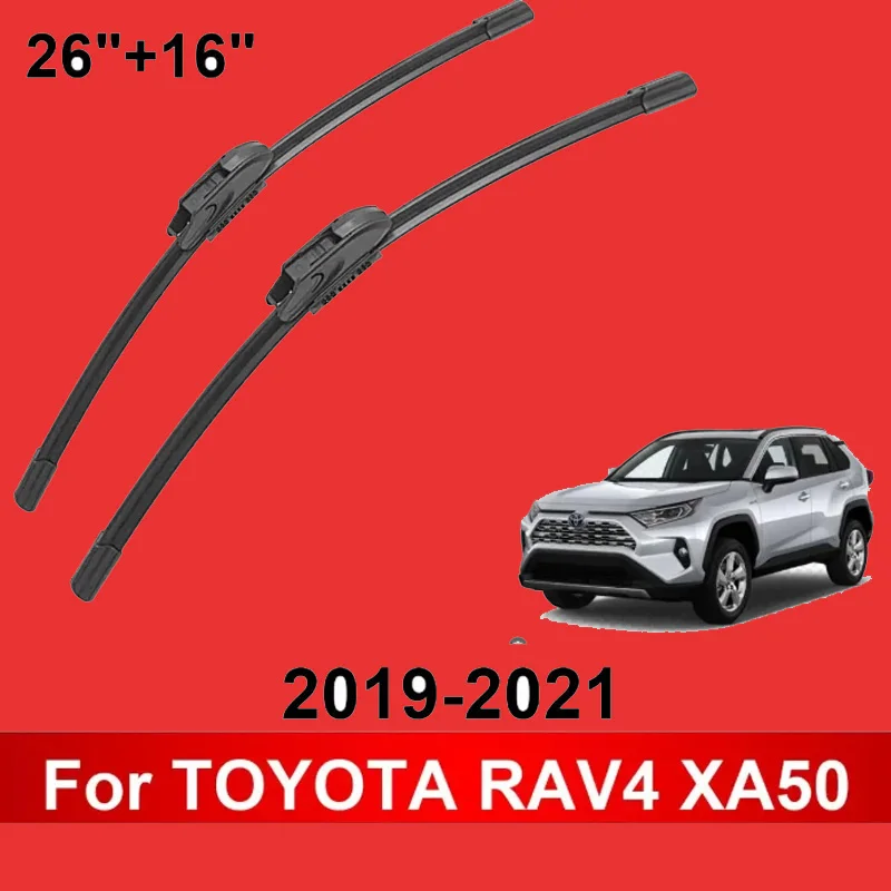 

2PCS Car Wiper For TOYOTA RAV4 XA50 2019-2021 Front Wiper Blades Brushes Auto Accessories 2019 2020 2021