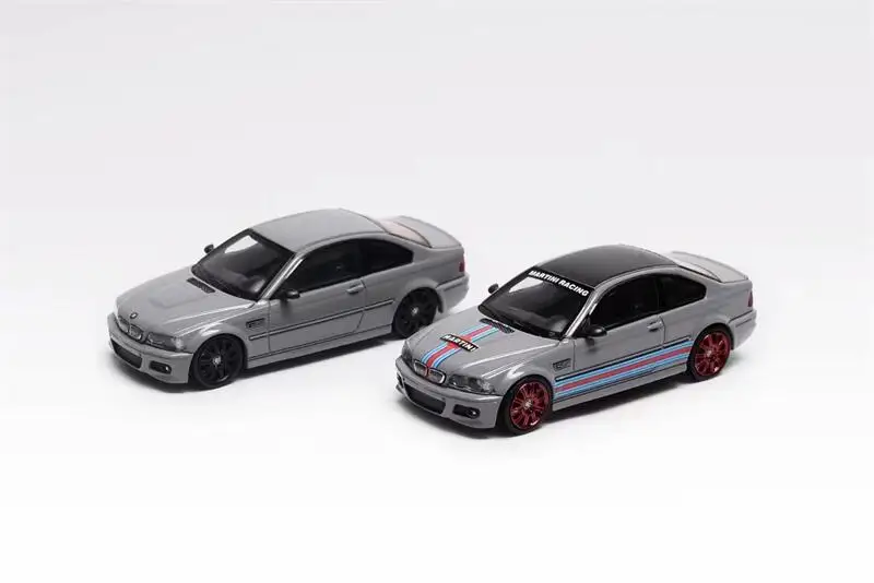 Stance Hunters x Street Weapon 1:64  E46 M3 Cement grey Diecast Model Car