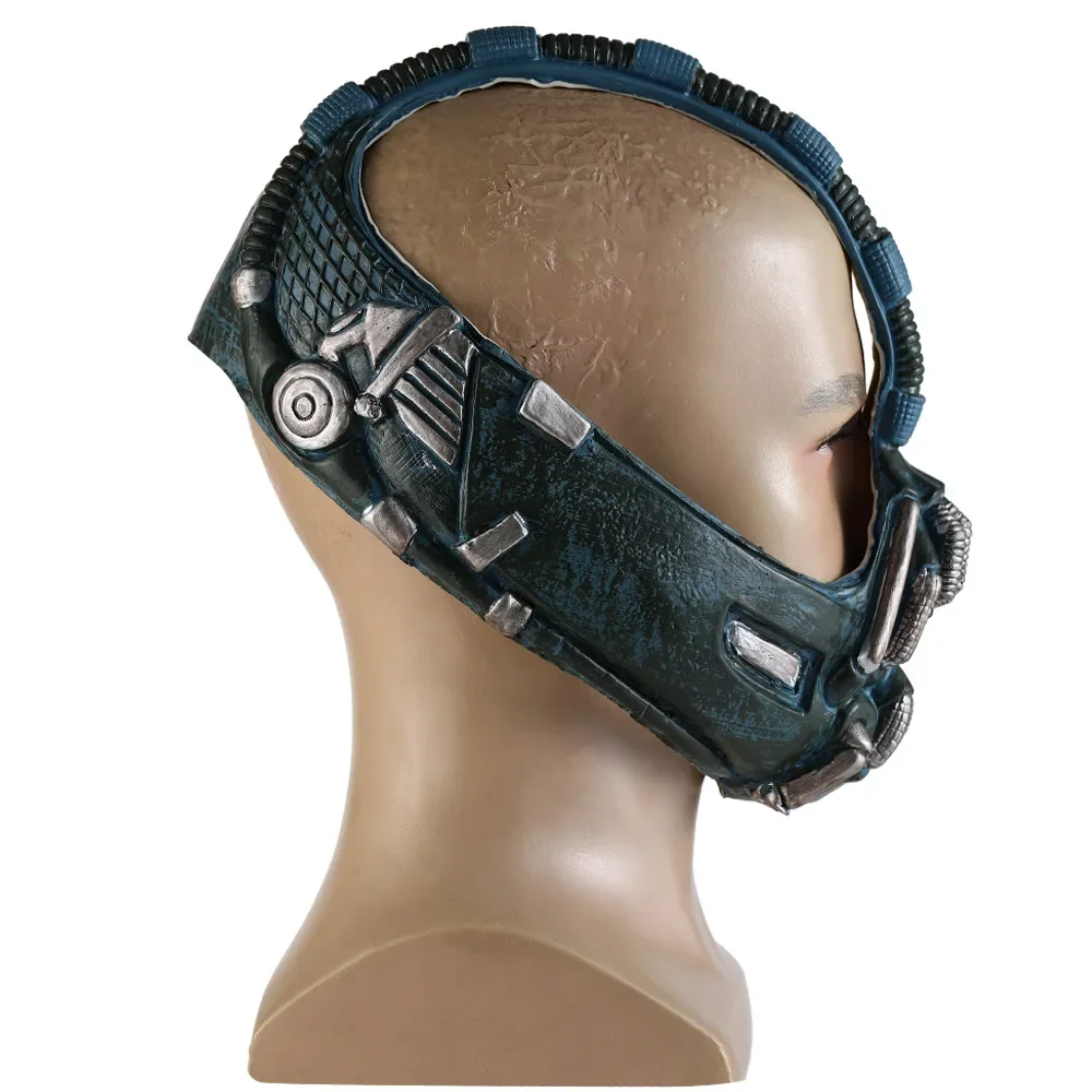 Bane Mask Latex Cosplay Mask The Dark Knight Cosplay Adult Size Lower Half Face Halloween Party Cosplay