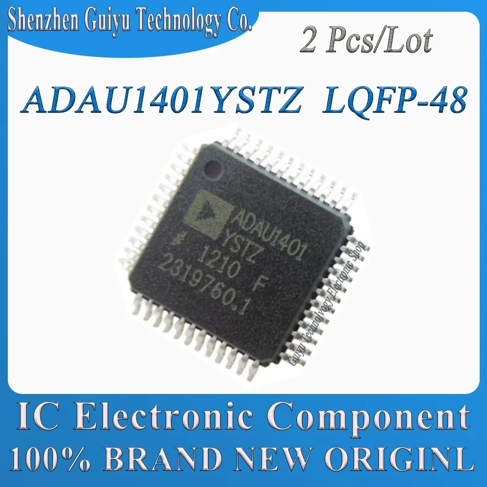 2 unids/lote ADAU1401YSTZ DAU1401YS ADAU1401 LQFP-48 IC Chip