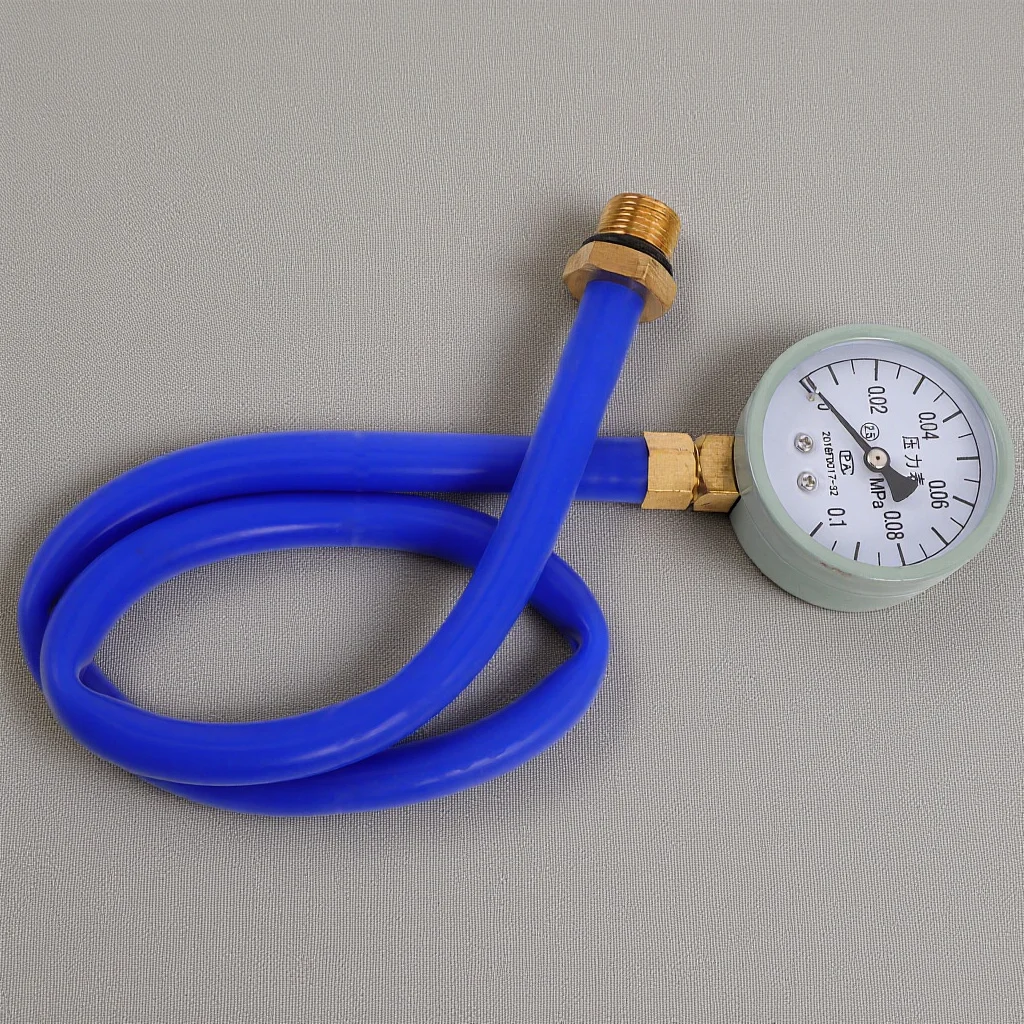 

Back Pressure Tester Gauge Automotive Replacement Exhaust Systems Durable Car Pressure Testing Tool Exhaust Adapter For