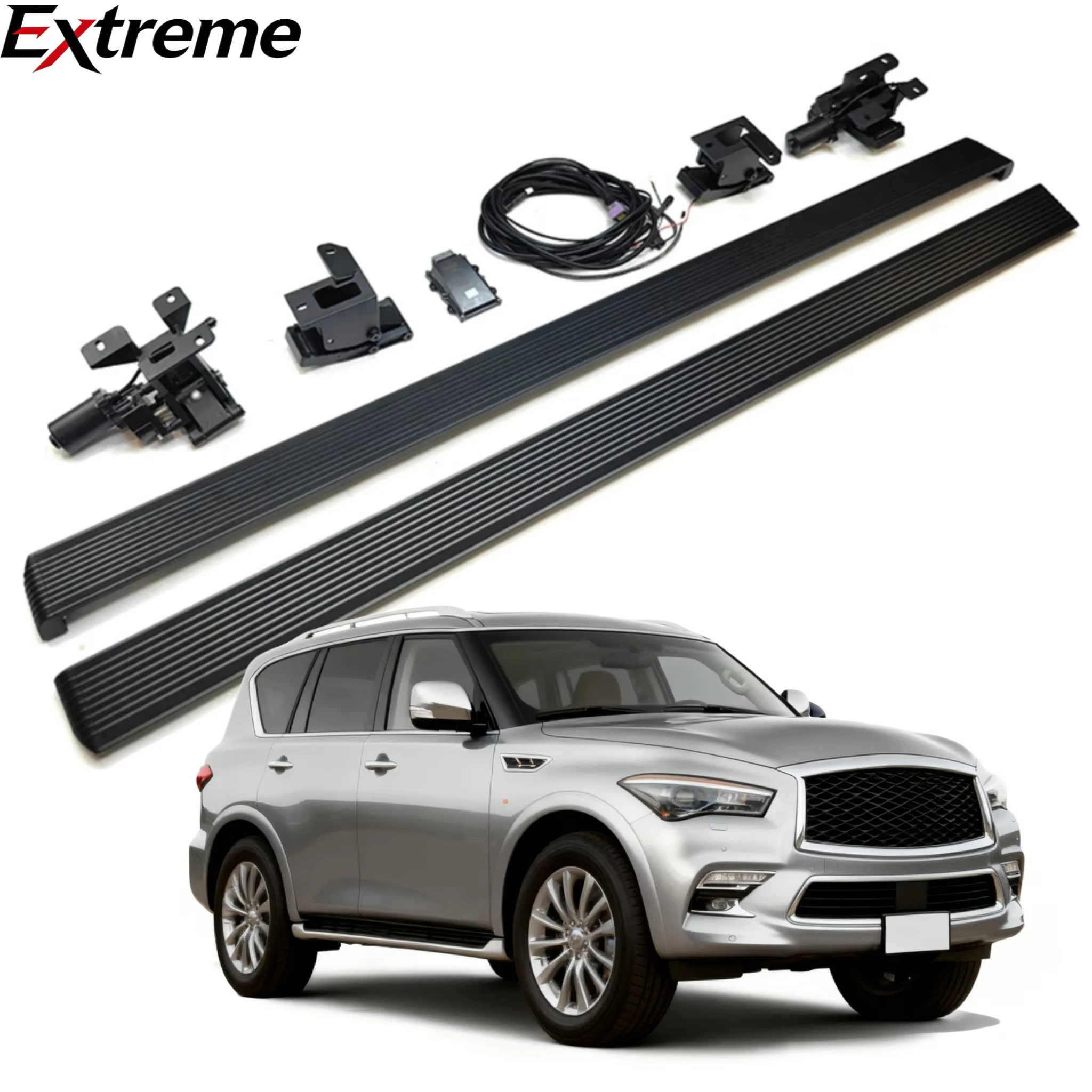 

EXTREME Power Running Boards for Infiniti QX80 2013+ Aluminum Alloy Electric Side Steps OEM/ODM