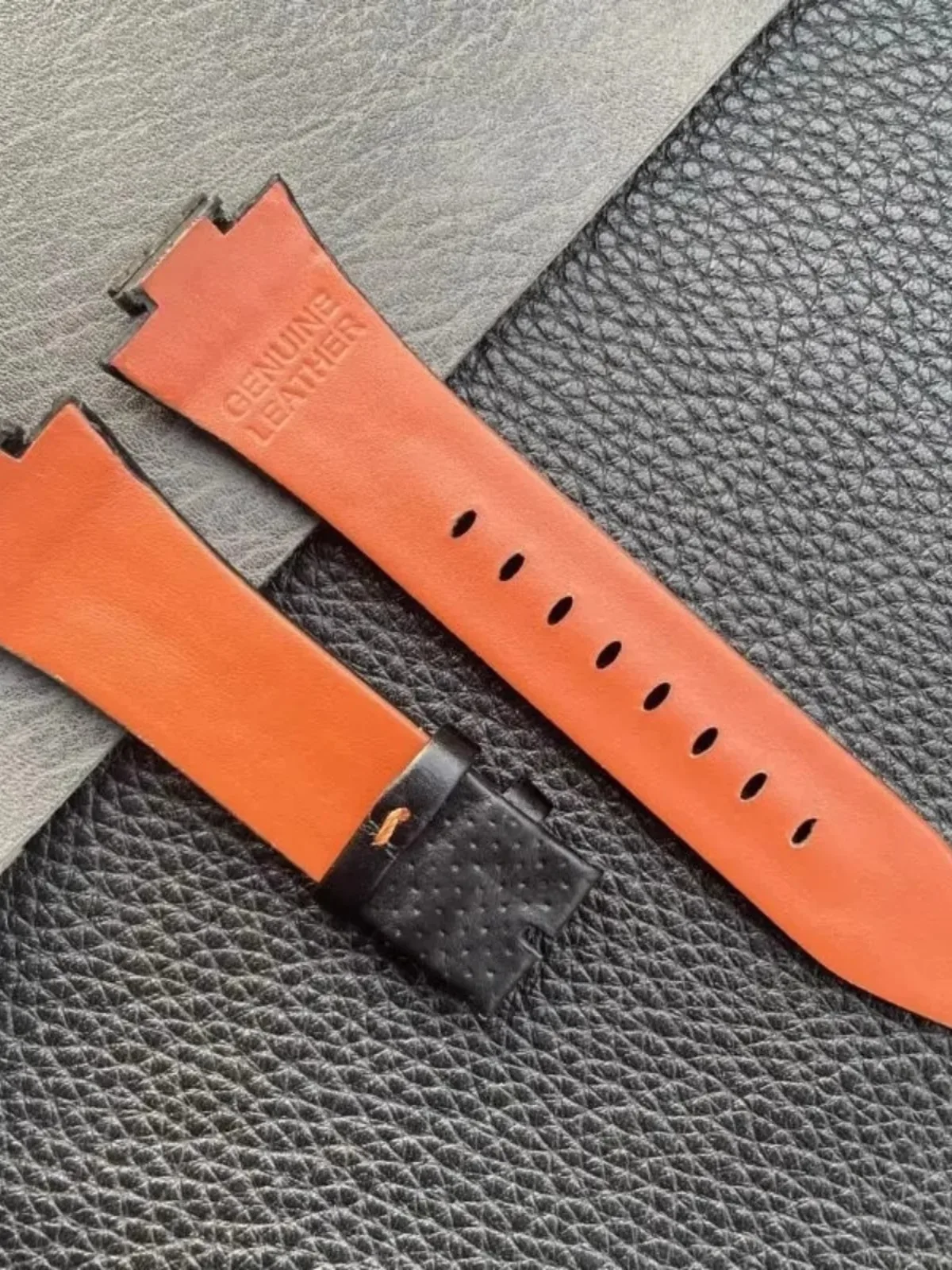 15mm Genuine Leather Watch Straps for Seiko sportura SNL029P2 SNL021P1 SNA595P2 SNL017P1 Watchband Waterproof Sport Bracelet