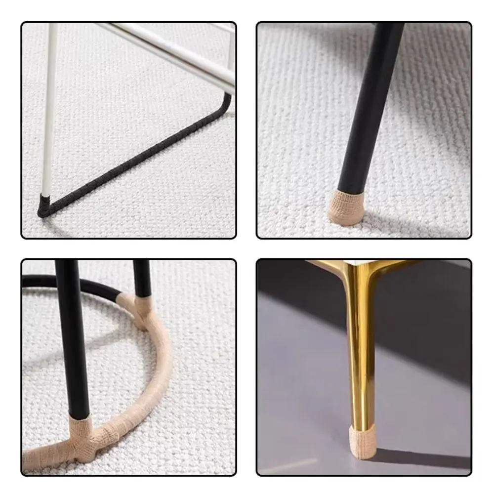 منصات الأثاث ذاتية اللصق دائم المضادة للانزلاق الحد من الضوضاء كرسي الساق الطابق حامي متعددة الأغراض كرسي الجدول غطاء الساق