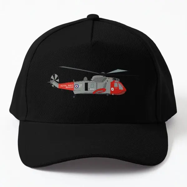 Royal Navy Search And Rescue Helicopter  Baseball Cap Hat Boys Snapback Summer Czapka Outdoor Women Casquette Bonnet  Casual