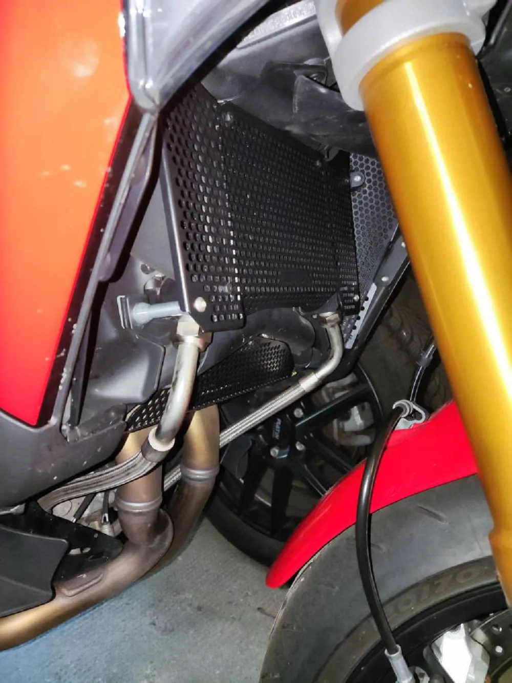 Multistrada V4 Motorcycle Accessories Radiator Grille Guard Protector Cover Protection For Ducati S Sport Rally 2024 2025 2026 - Image 2