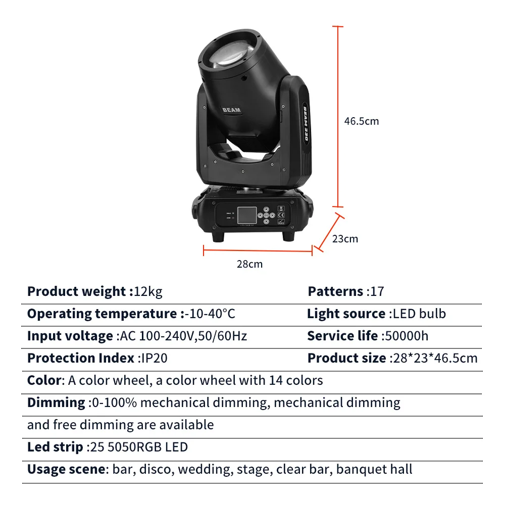 7r mini 230w movendo a cabeça feixe de luz com dmx512 lira dj projetor discoteca festa profissional iluminação palco para festa concerto ﻿ ﻿ ﻿