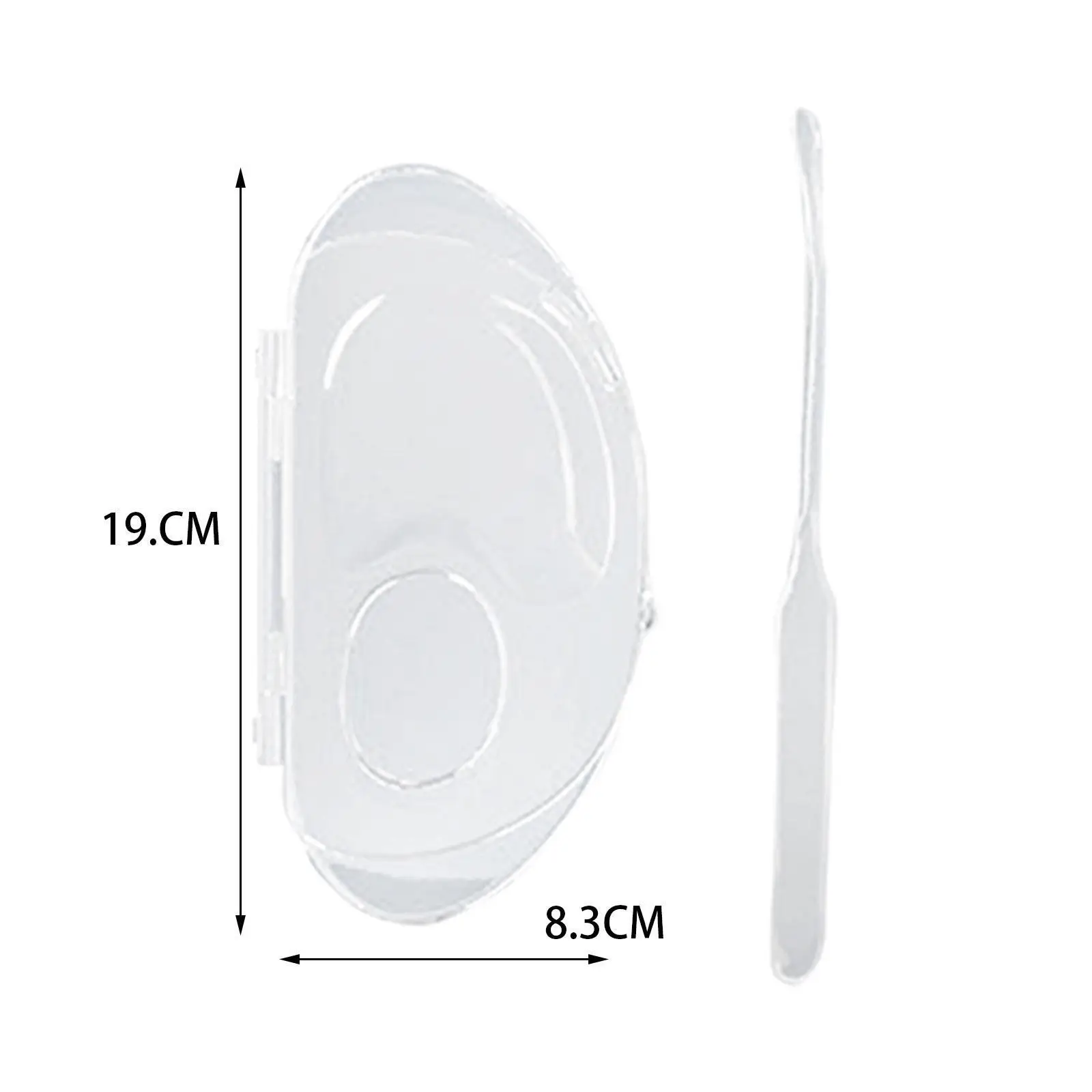 Acrylic Makeup Foundation Mixing Palette with Rod Kit Durable Accessories