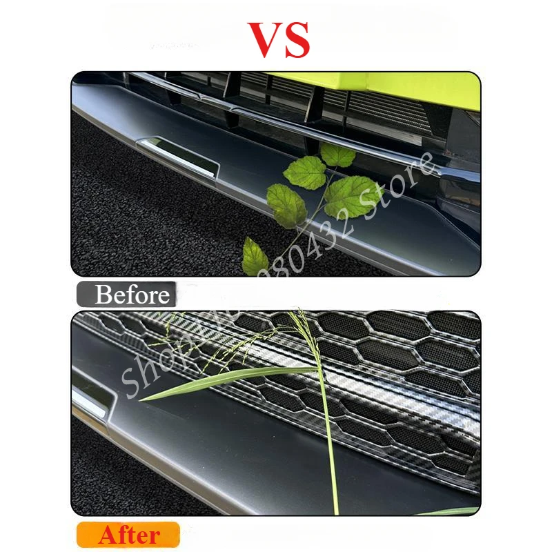 For Changan Shenlan S7 2023 Car Lower Bumper Anti Insect Net Dustproof Vent Grille Cover Net Grill Trim Car Accessories