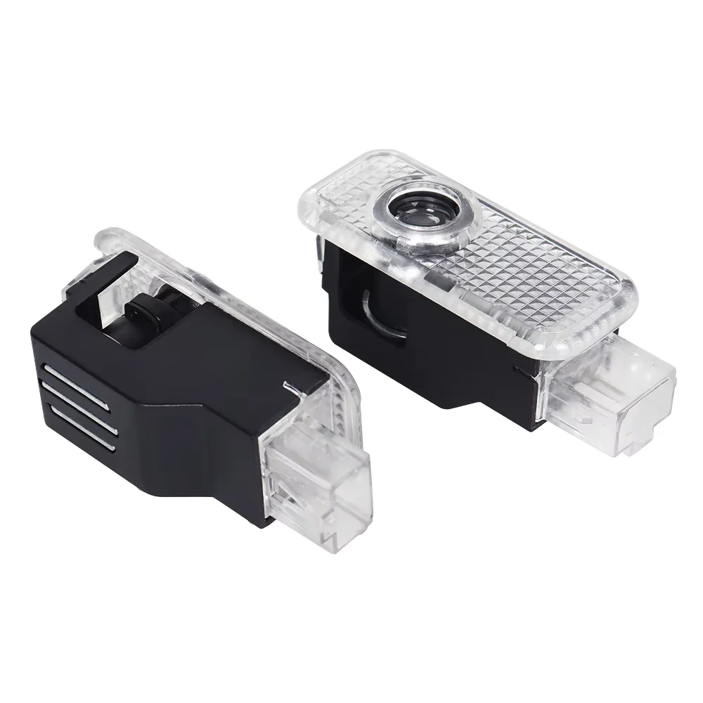 LED Car Interior Door Welcome Warning Light For AUDI A6 C5 C6 C7 A1 A3 8P 8L A4 B5 B6 B7 B7 B8 B9 A5 A7 A8 Q3 8U Q5 8R Q7 Q8 TT
