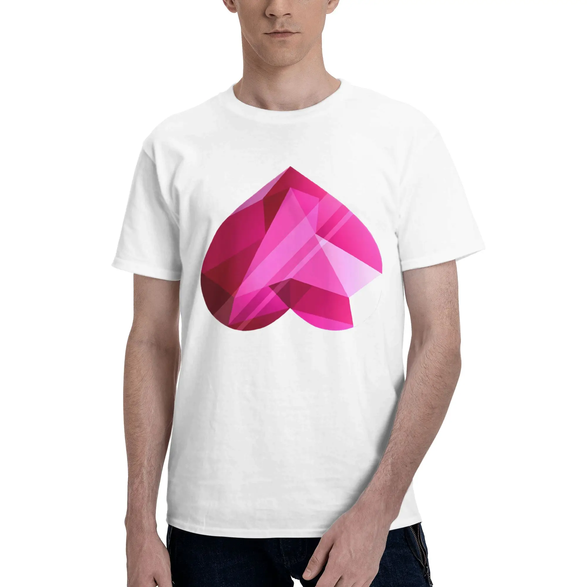 Steven Universe - Spinel Heart Gem 2nd Form Abrasion-Resistant Reversible T-shirt Minimalist Artistic T-shirt