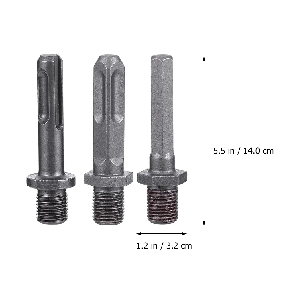 1Set Wood Splittng Bits Firewood Drill Bit Kindling Splitter High Hardness Anti Skid Groove Design Durable Splitter Drill Bit