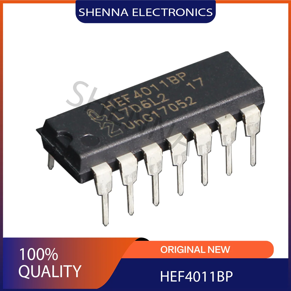 10PCS/Lot  Double D Flip-Flop Chip Logic ICs  Integrated Circuits  hef4011bp  hef4093bf   Package Specifications SOP14