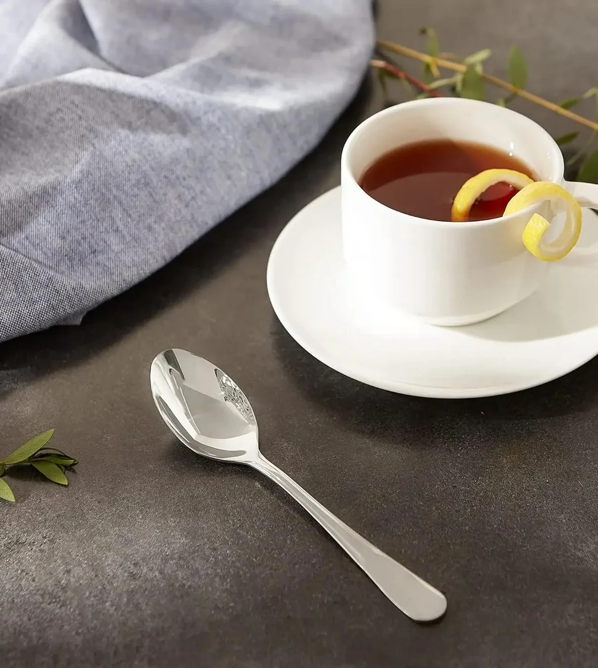 

Endurance Flatware Collection Stainless Steel, Dishwasher Safe, Teaspoon， spoon