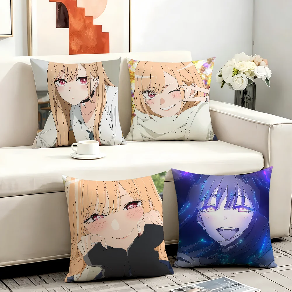 Marin Kitagawa cushion cover Anti-dustmite Sofa Cushion Decorative Office Cover Lounge Area Indoor & Outdoor Use