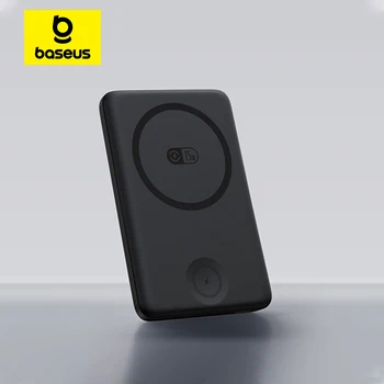 Baseus 27W Magnetic Power Bank 10000mAh 15W Wireless Charging External Battery For iPhone iWatch AirPods Samsung Xiaomi Poco