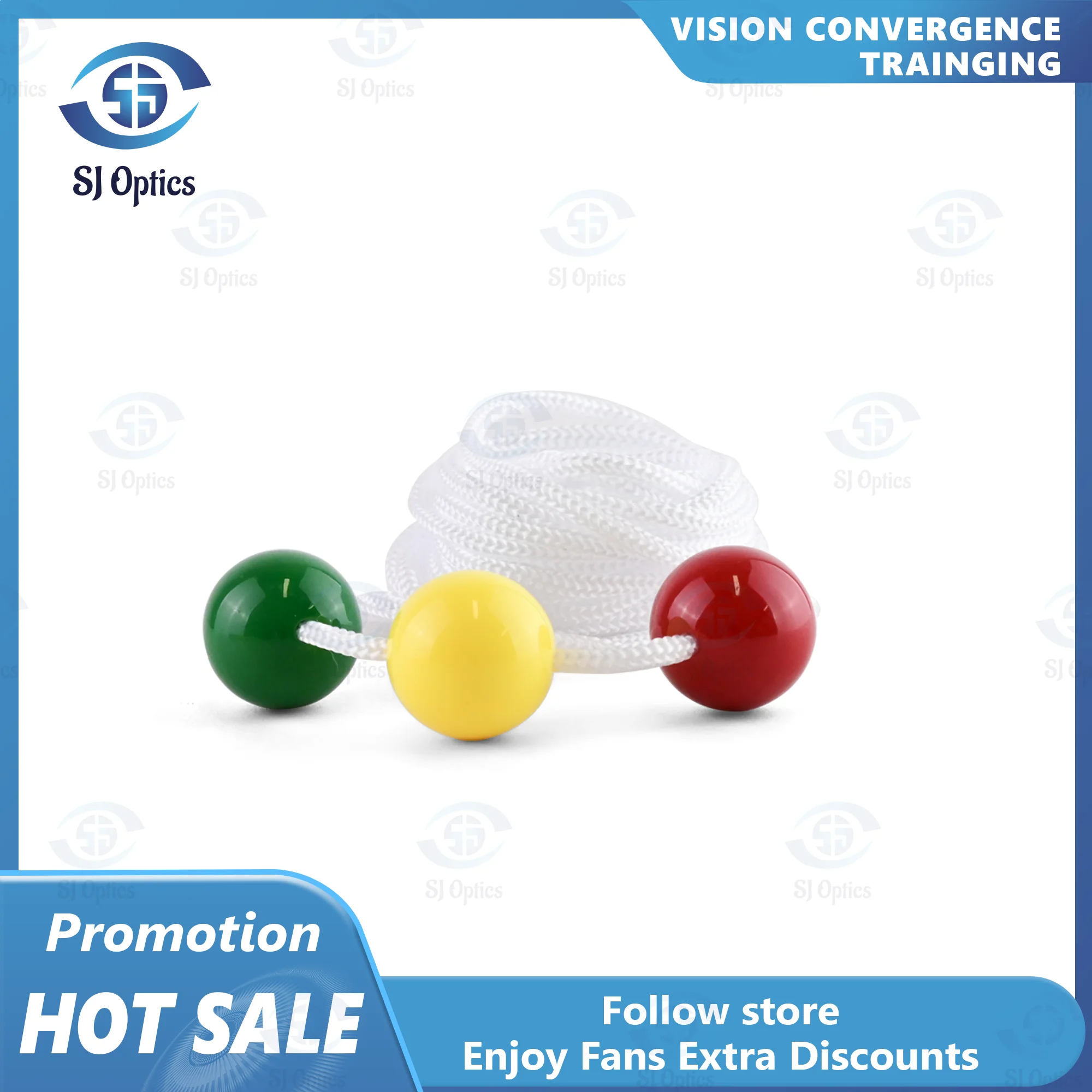 1Set Children Training Diameter String Vision Convergence Insufficiency Tool Eye Care Tools