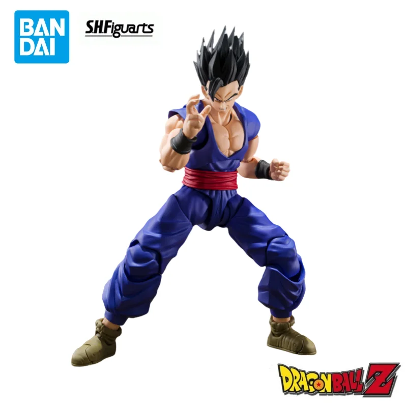 

In Stock Bandai Model Doll Brand New Boxed Dragon Ball Shf Super Hero Son Gohan Original Anime Characters Garage Kit Collectible