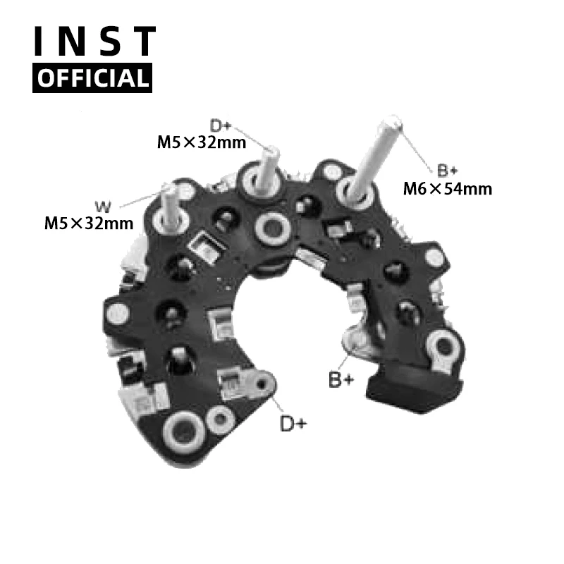 

ALTERNATOR GENERATORS RECTIFIER BRIDGE FOR ISK003 ALI4881UX ALI6230UX 11201881 11203175 A9057 ALI3967UX