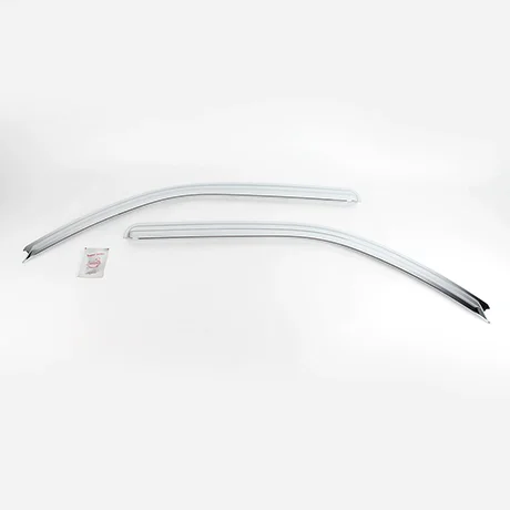 Chrome Door Visor Side Window Deflector Shade Sun Rain Shield Silver Trips for Bongo 3 K2500 2004-2020 Car Accessories