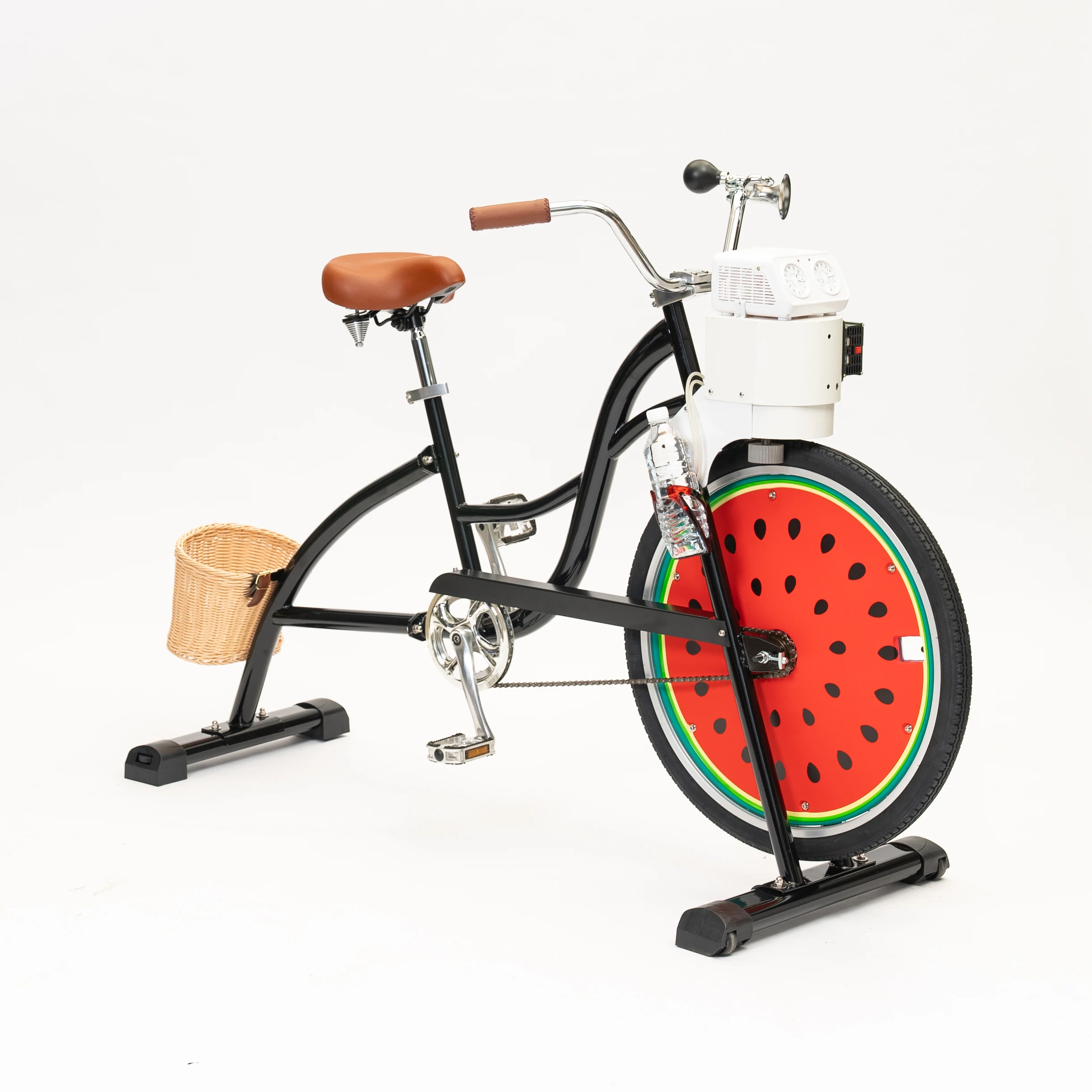

ATV&UTVEXI 1-Wheel Sports & Entertainment Balance Bike Hand Cranked Power Generator Bubble Maker Machine Adult Stable Metal
