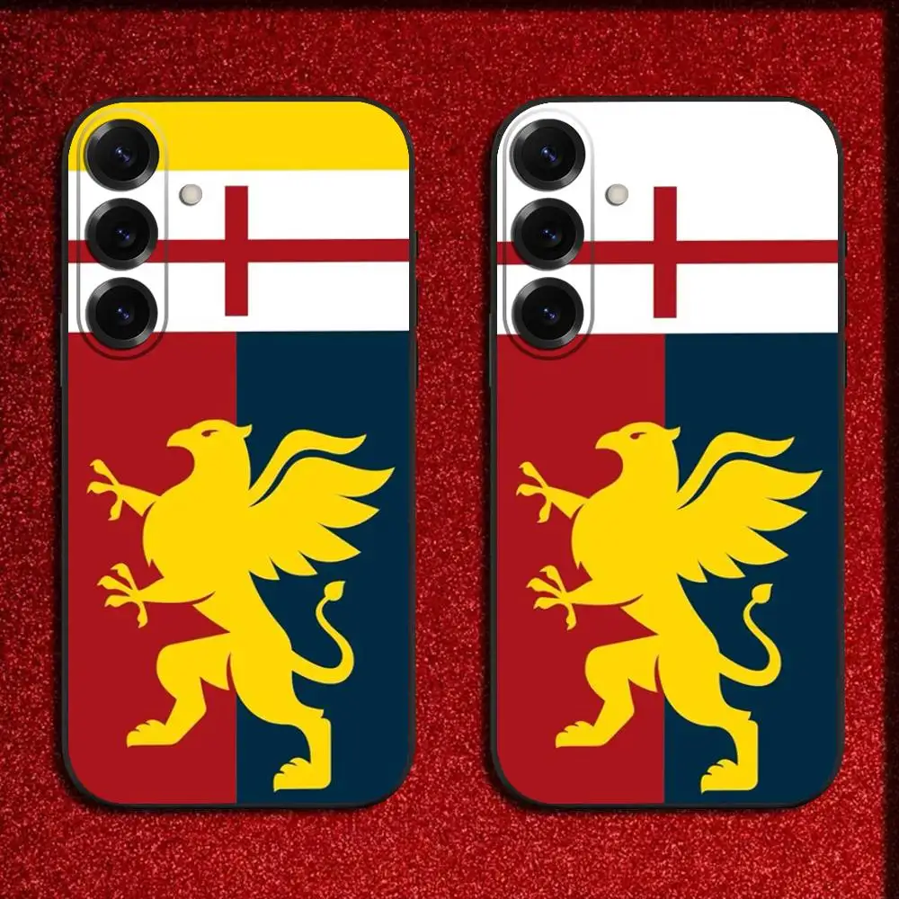 

G-Genoa Phone Case For Samsung S25,S24,S21,S22,S23,S30,Ultra,S20,Plus,Fe,Lite,5G Black Cover