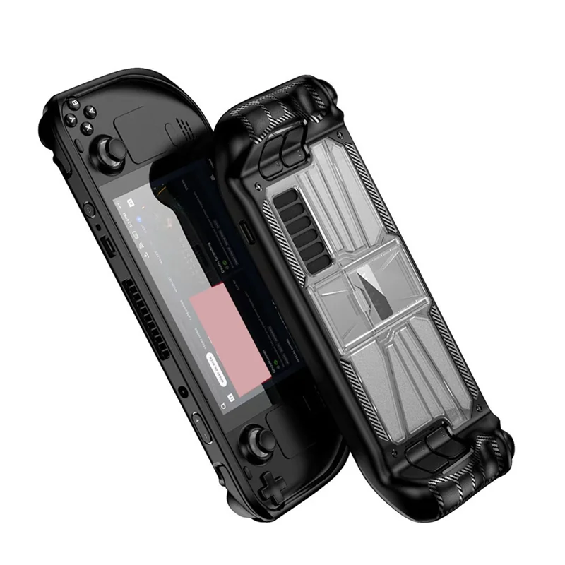 Para Steam Deck Case TPU Grip Acessórios de capa protetora contra choque (A)