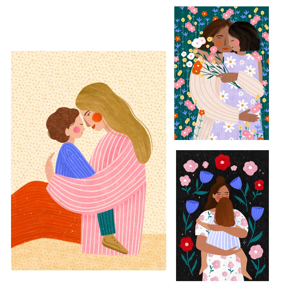 500/1000/1200/2000PCS Jigsaw Puzzles Flowers Women's Rights Emerald Family Activity Games for Gameroom Bedroom Home Decor Gift