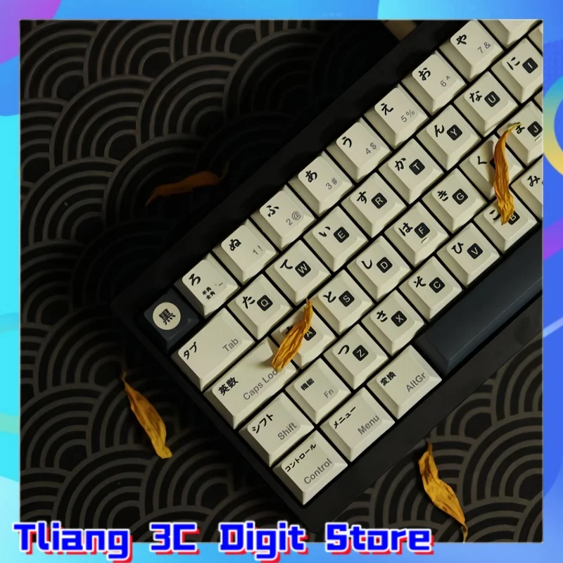 

Japanese theme keycaps mechanical keyboard Cherry PBT custom keycaps PC gaming keyboard accessories gift collection