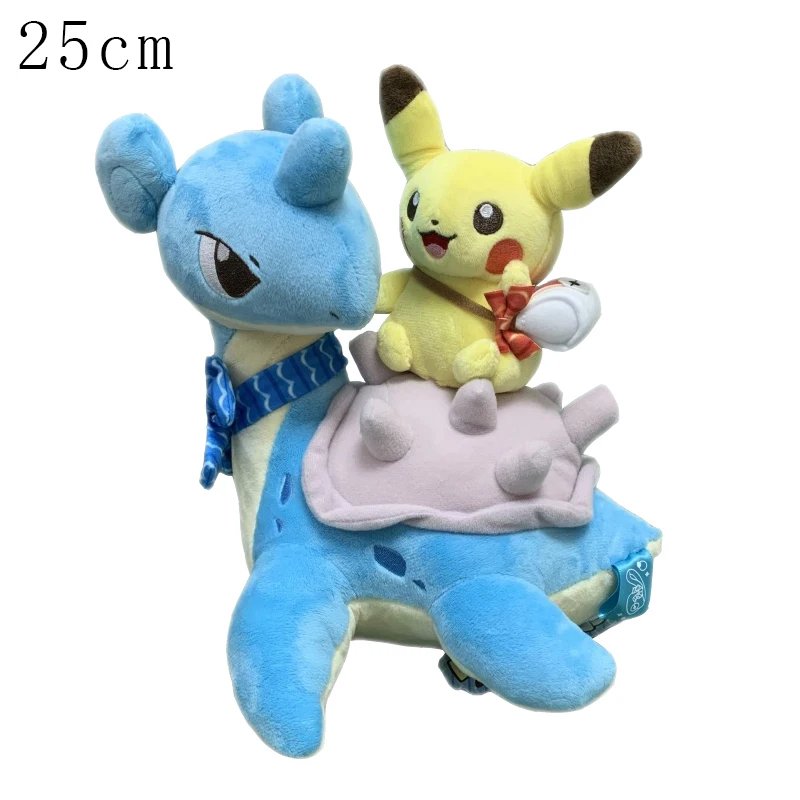 Metagross Pokemon Plush Peluche Toy  Riding Gyarados Lapras Latios Latias Plush Doll Groudon Kyogre Rayquaza Jirachi Stuffed Toy
