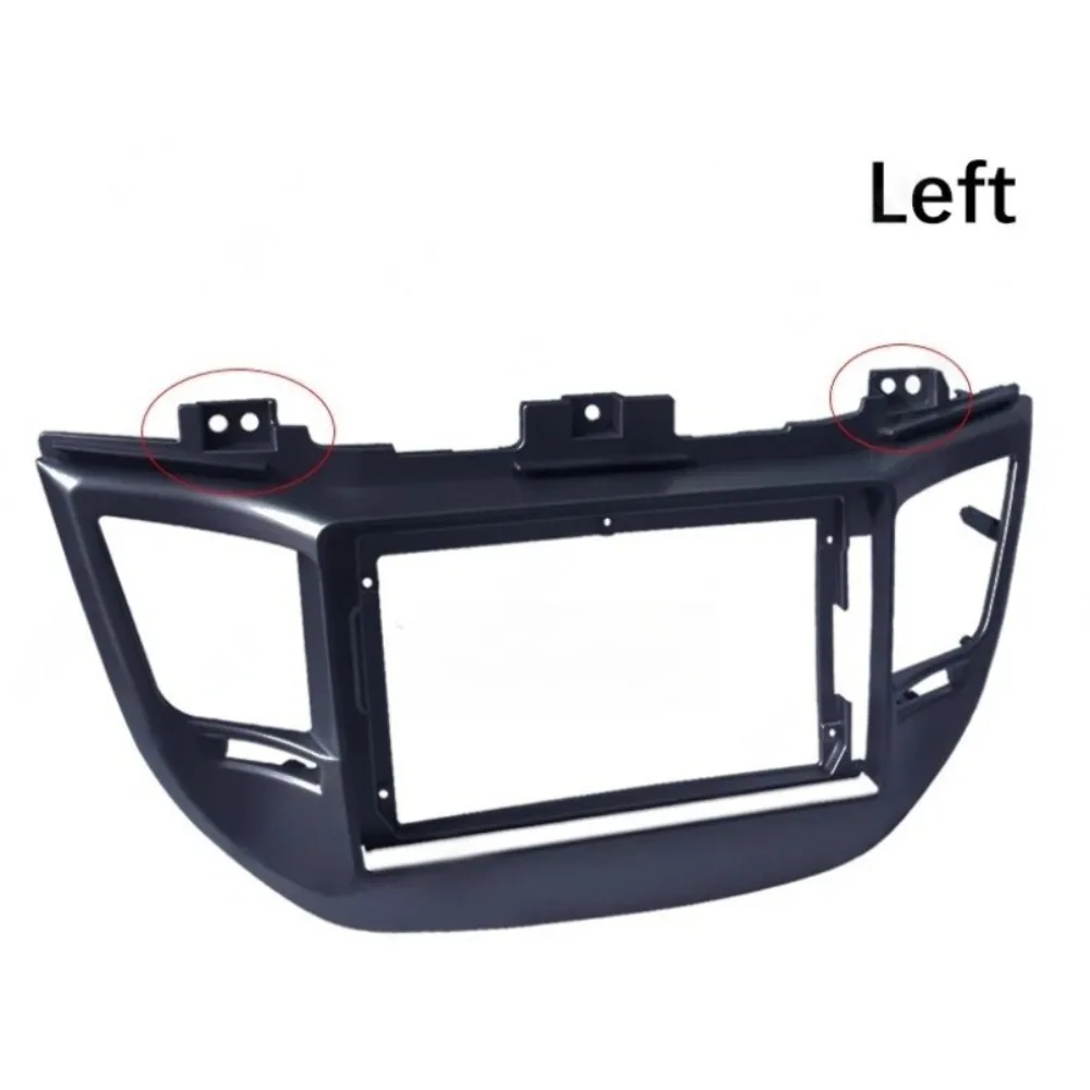 Car Accessory For2015 HYUNDAI TUCSON IX35 9inch Frame Fascia Adapter Android GPS MP5 Radio Audio Dash Fitting Panel Kit Mounting