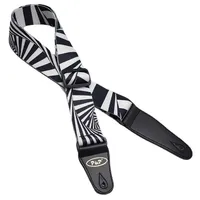 Zebra-striped Leopard Print Guitar Strap Adjustable Shoulder Strap for Acoustic Folk Electric Guitar Bass Ukulele Guitar Strap