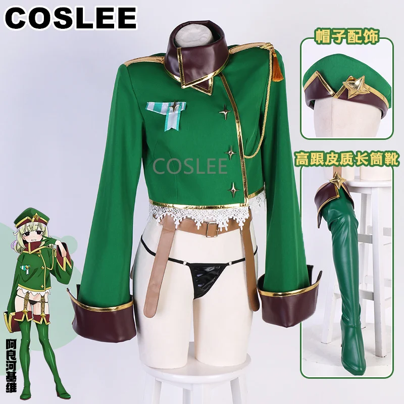 

COSLEE Araga Kiwi Cosplay Costume Amine I Admire Magical Girls Gushing Over Magical Girls Halloween Carnival Party Outfit Women