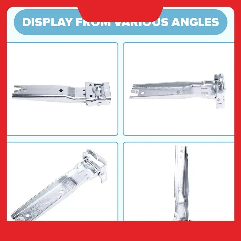 

2007-2018 For Jeep Wrangler Compatible Silver Rear Tailgate Hinges 55395401AC Brand New