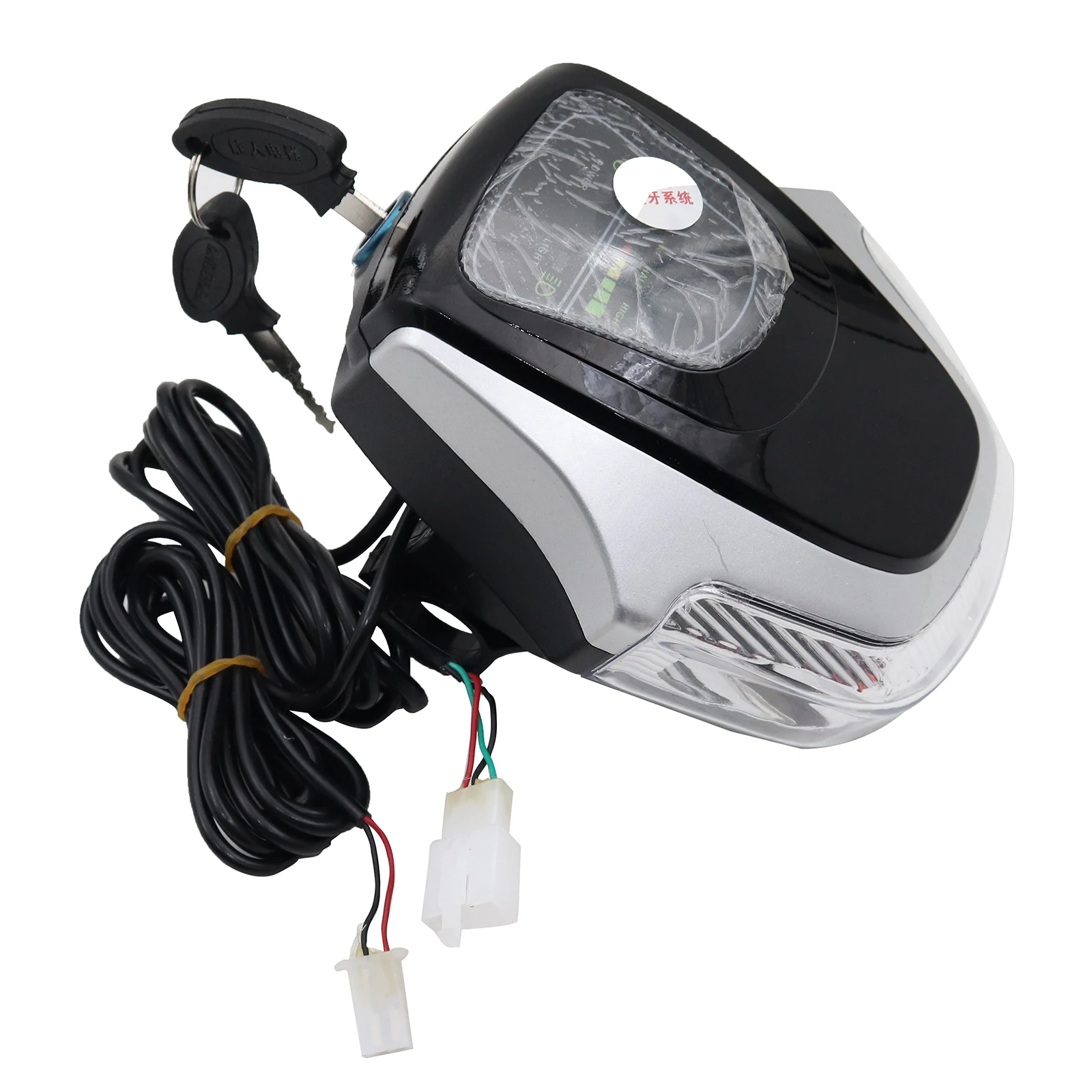 Electric Scooter 60V Headlight Assembly Bluetooth Headlight Battery Display For CItycoco Scooter Harley Electric Scooter