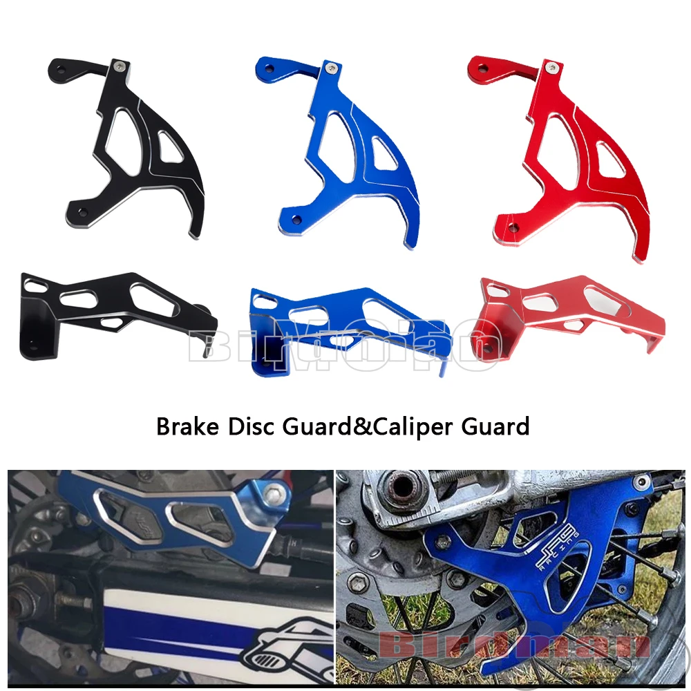 

Motocross Black Rear Caliper Guard & Brake Disc Protector Cover For Yamaha YZ125 YZ250 YZ250F YZ450F WR250F WR250R WR250X WR450F