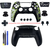 Housing Case kit  For PS5 Controller BDM-010/020/030/040/050 Shell Touchpad Gamepad 3D Cap Front Back Case Touchpad Cover