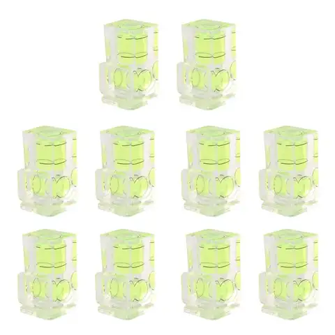 AC88-10 PCS Hot Shoe Bubble Level Camera Two Axis Spirit Level For Digital And Film Camera