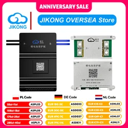 JIKONG JKBMS B1A8S20P 4S 7S 8S 12V 24V 100A 200A voor Lifepo4 Li-ion LTO Batterij Met 1A Actice Blance Smart BMS RS485 HEAT KAN