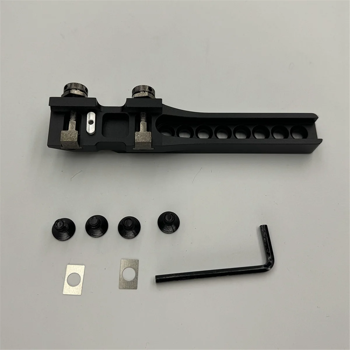 A002 Für Henbaker Nachtsicht Fernglas Spezielle Aluminium Legierung Feste Halterung Track Clip Picatinny Clip 10-21mm Universal