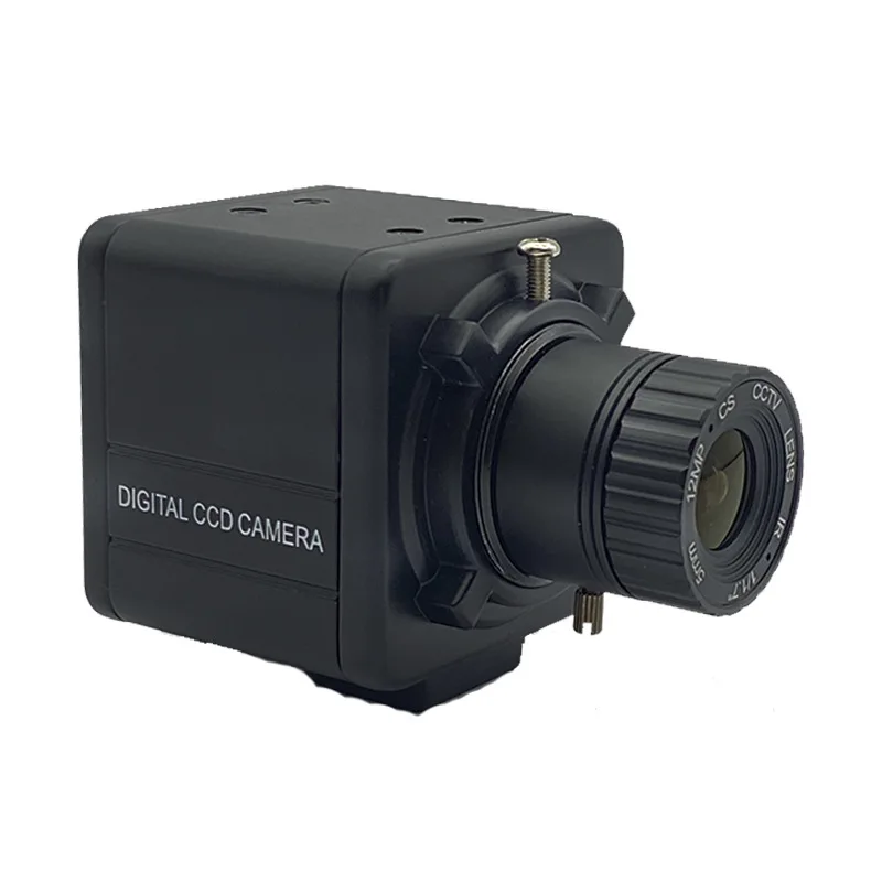 8MP Industrial Camera Module with USB Driver-Free CS Lens Fixed Focus IMX317 Sensor 4K Video Component