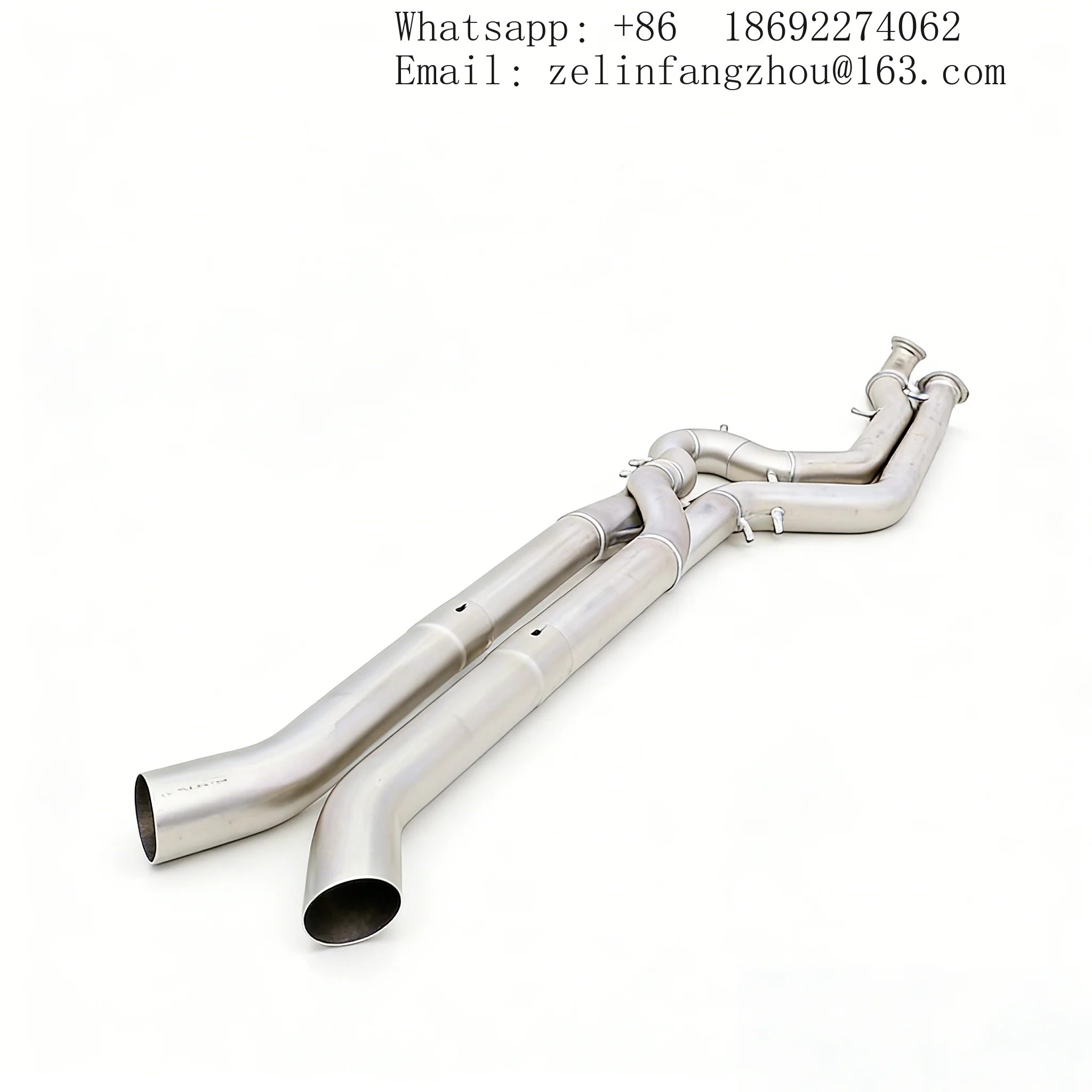 Racing Grade RES Z-Pipe Middle Pipe For BMW G80 M3 G87 M2 G82 M4 Replaces OPF Section Enhances Sound Performance