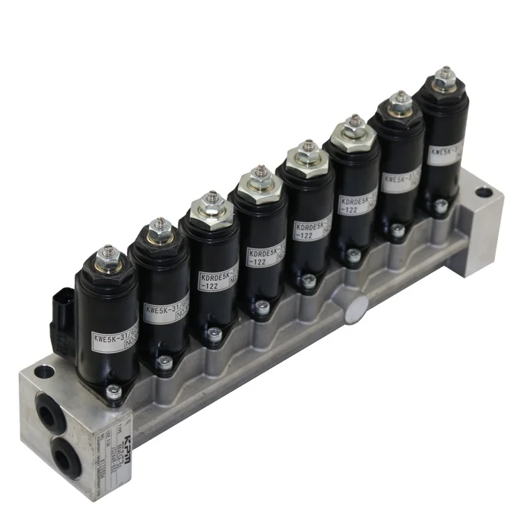 

60084801 Solenoid Operated Control Valve Block for SANI SY215C9 SY235C9 SY335 SY365 SK200-8